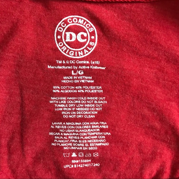 Wonder Woman Top Size Large - Picture 5 of 5